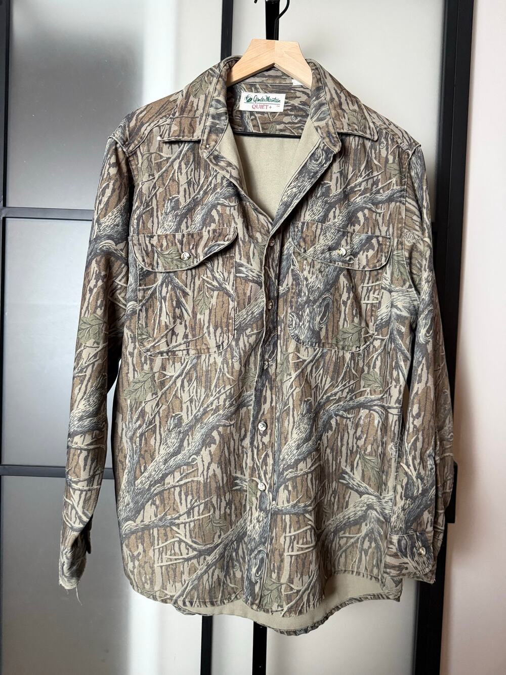 Vintage Gander Mountain Quiet+ Button Down Shirt Size Large